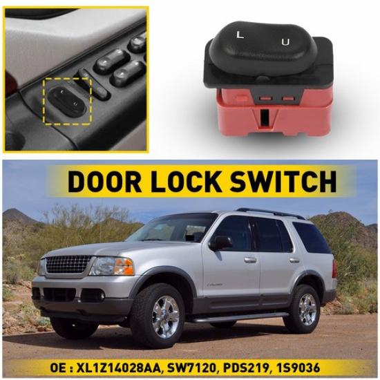 Fits Ford Excursion Expedition F-250 F-350 High Door Quality Lock Switch