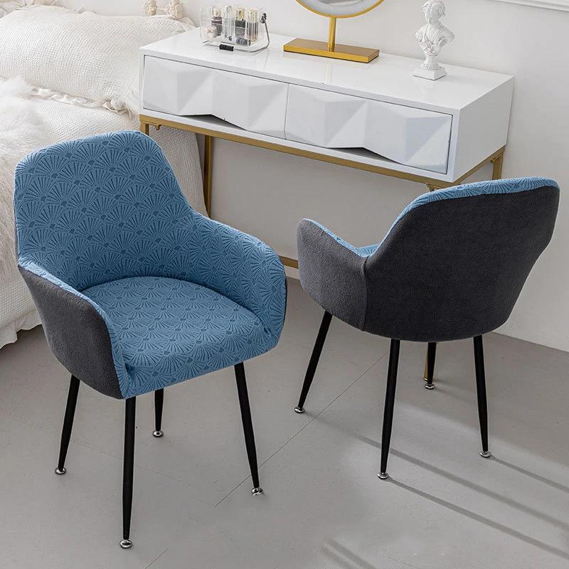 Makeup Chair Cover High Armrest Chair Cover All-Inclusive 4Season Universal NailSalon Chair Cover Stretch Dining Chair Slipcover