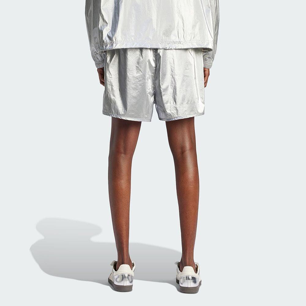 Adidas X Wales Bonner Silver Shorts Silver Metallic Unisex Bottoms IM0421