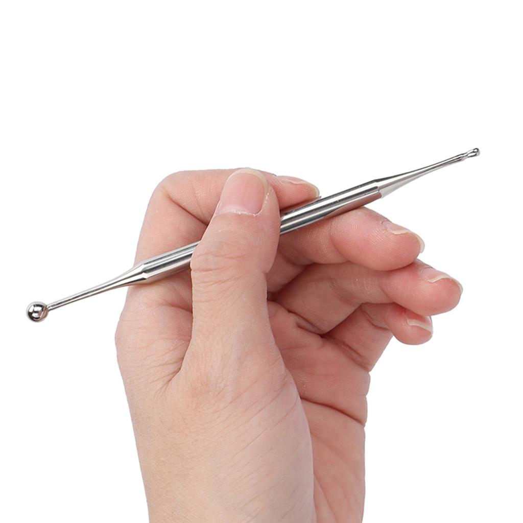 Professional Stainless Steel Ear and Body Point Probe Acupuncture Point Massage Pen