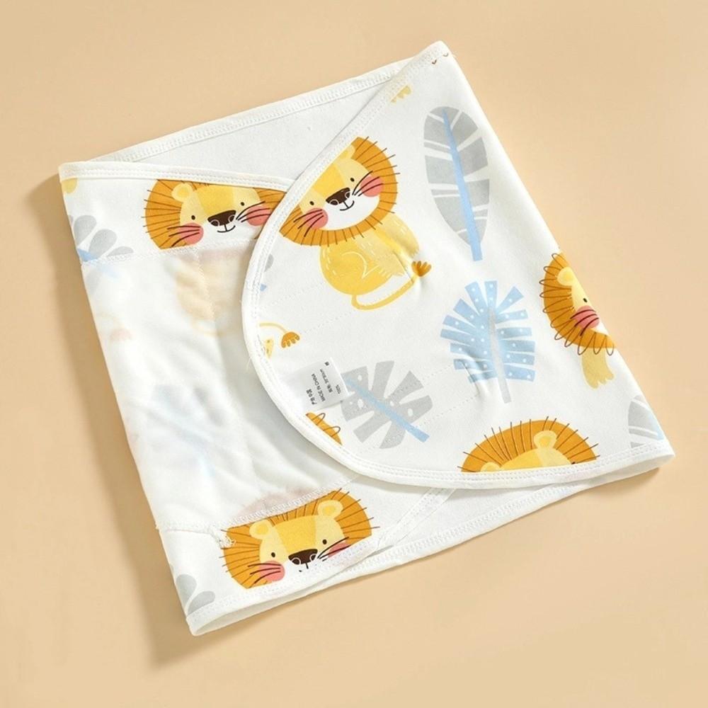 Bawełniany otulaczek dla noworodka zapobiegający odruchowi Moro, wygodny otulaczek do spania dla noworodka