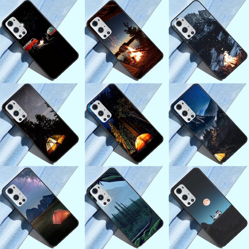 Camping Natur Berg Funda Für OnePlus 12R 13 R 12 11 9 10 Pro 8T 9RT 10T OnePlus Nord 4 CE 2 3 Lite N20 N30 Hülle