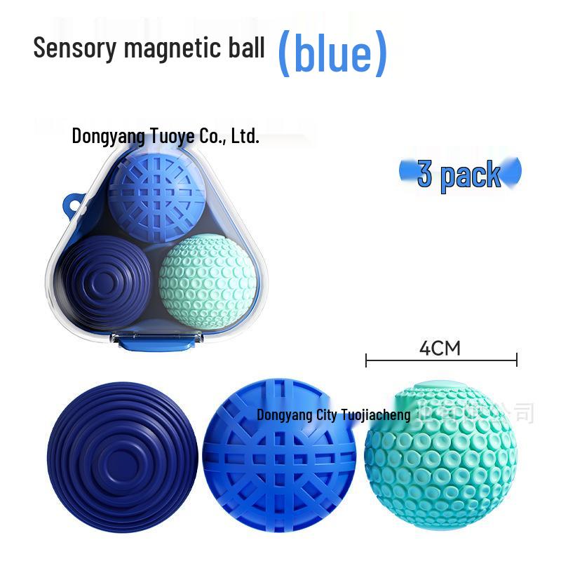 Magnetic Sensory Silicone Ball Stress Toy