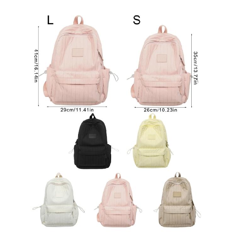 Aesthetic Backpack for Girl Lightweight Backpack Large Capacity Casual Daypacks Travel Rucksack Bag Student School Bag
