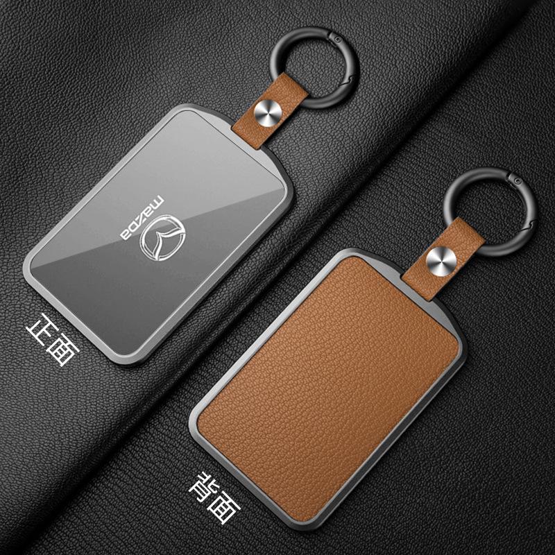 Mazda EZ6 Key Card Genuine Leather Protective Shell & NFC Card Holder