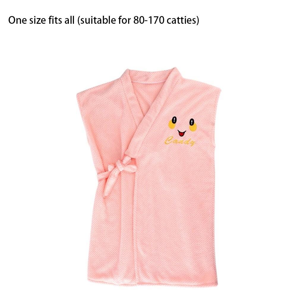 Thickened Bath Towel Coral Velvet Shower Robe New Kimono Robe