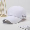 Korean Style Pink Bow Baseball Cap for Girls - Cute, Sweet, Versatile, Soft Crown, Peaked Hat