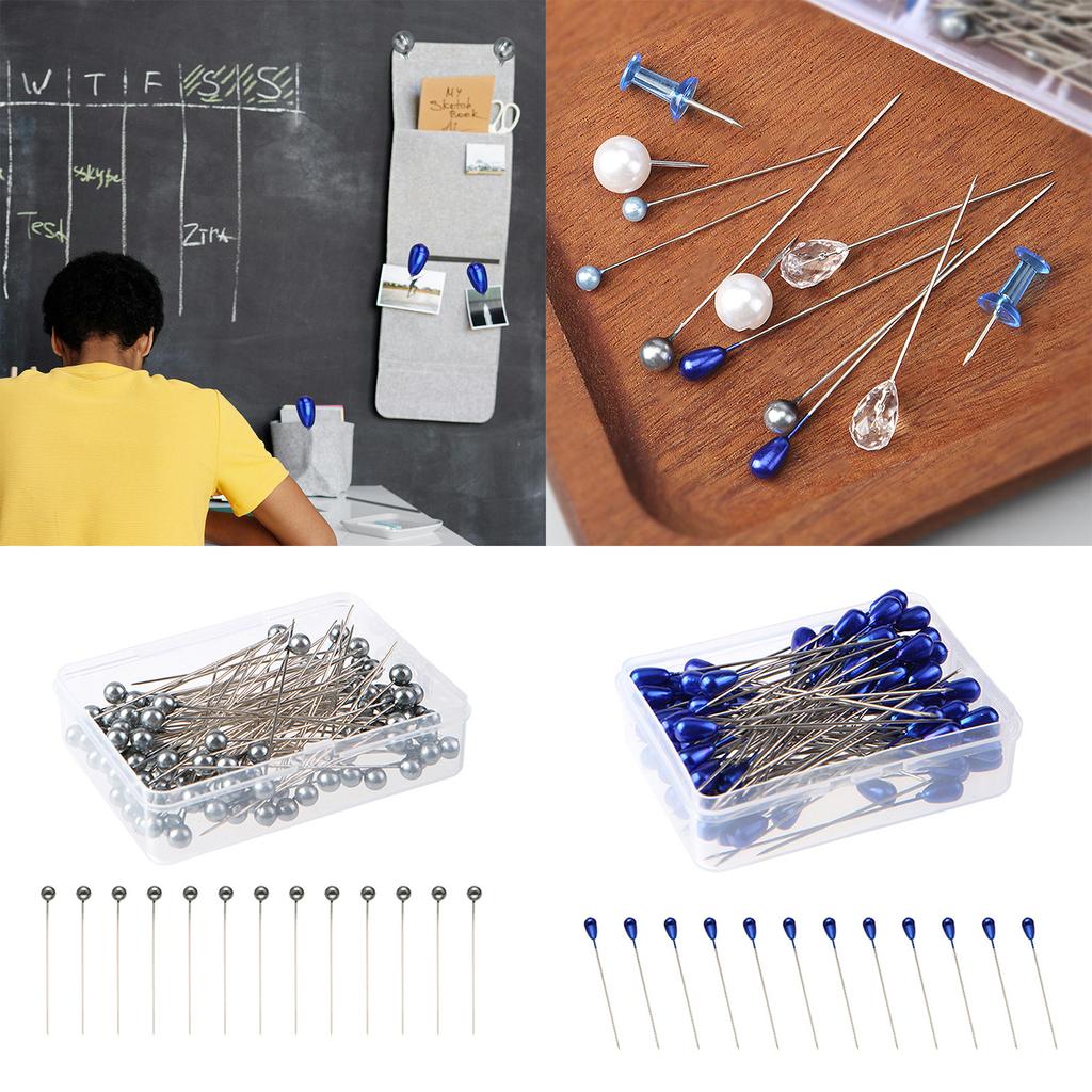Map Tacks Colored Push Pins Map Push Pins Round Head Marking Pins Easy To Use Marking Push Pins for Craft Project
