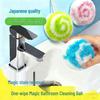 Magic Cleaning Ball: Bathroom & Tile Brush Set for Toilet, Sink, Countertop, Wall & Faucet