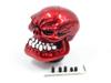 Funky Shift Knob Skull Red