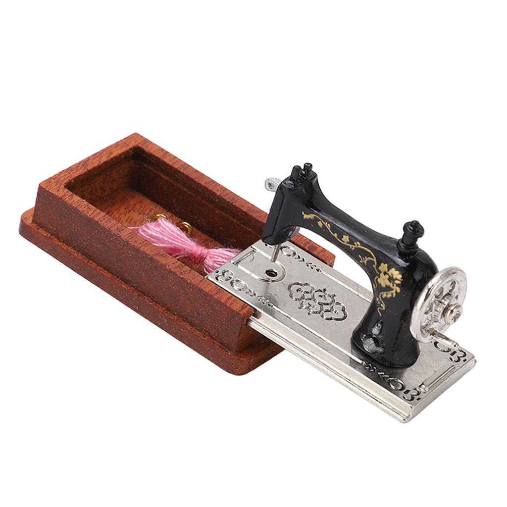 ature Sewing Machine Vintage   Lifelike 1Celsius12   Sewing Machine Model for Decoration