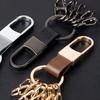 Durable Waist Hanging Key Chain Minimalist Car Key Holder Men's  Leather Car Key Ring  Business