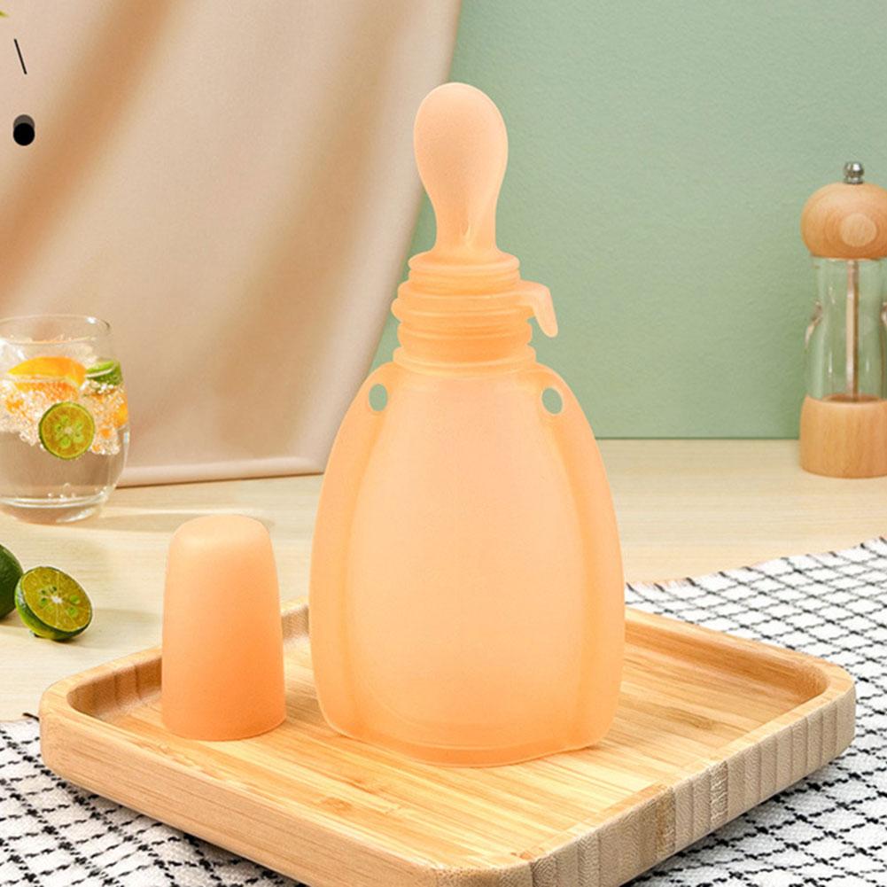 Reusable Baby Food Pouch Non BPA 120ml Large Capacity For Babies Toddlers Organizer