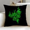 Classic Electronic Brand Razer Cushion Cover Soft & Easy-Wash Pillow Case – Versatile for Couch, Bed, Travel and Office