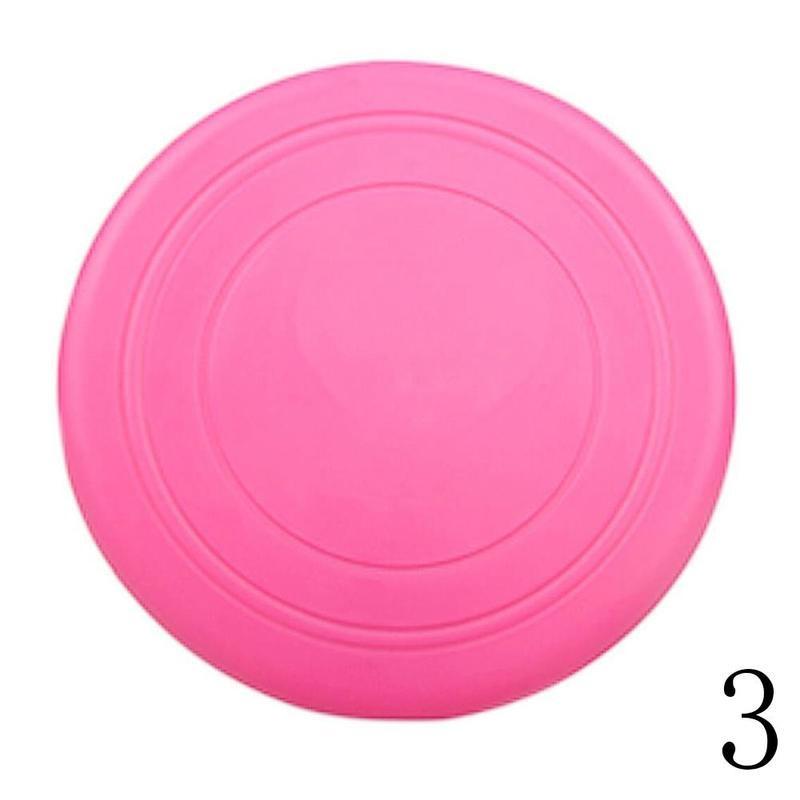 1 X Giocattolo in Silicone per Animali Domestici Cane Giocattolo da Allenamento Resistente ai Denti Frisbee Volante Gioco Frisbee Tendenza