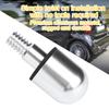 Car Front Bumper Round Nail Guard Anti Collision Protector Fit for Benz SmartSilver