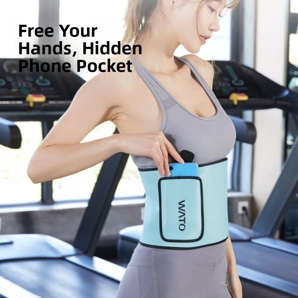 Sweat Waist Trainer Gym Fitness Waist Slimmer Sweat Belts Waist Protection Belt  Running