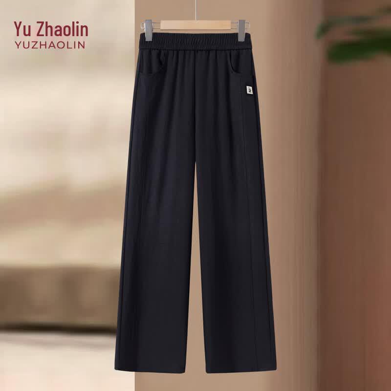 YUZHAOLIN Women s Summer Straight-Leg Casual Pants 5XL