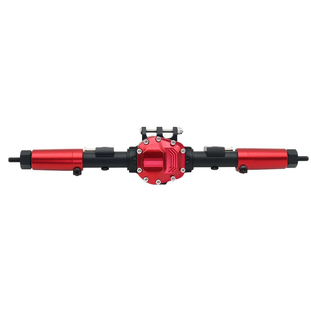 SCX10 II Aluminum Alloy CNC Front Rear Axle Set 30T/8T for 1/10 RC Crawler Axial AR44 90047 90046 AX90060 Builders Kit Upgrade