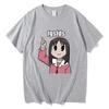 Azuunisexga Daioh Shirt Vintage Washed Unisex Oversized Anime Streetwear Soft Cotton Short Sleeve Tee Gift Clothing Tops Hot Sale