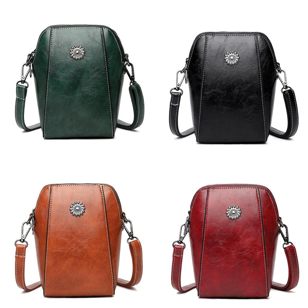 Womens Mini Pu Phone Purse With Retro Style And Internal Card Slot For Casual Wear