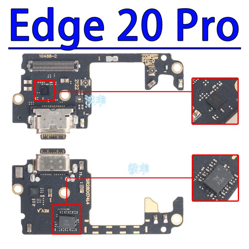 Usb Dock Charger Connector for Motorola Moto Edge + 20 30 Pro Neo Ultra Fusion Plus Lite 2020 2021 Charging Board Flex Ports