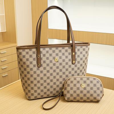 Große Kapazität Damen Neue Frühjahrs- und Sommer-Mode Große Kapazität Tragetasche für Damen Pendeln Hochwertige Einzel-Schulter-Handtasche