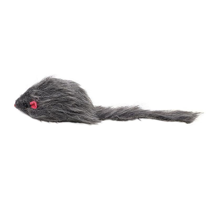 Simulated Mouse Cat Toy Pet Teasing Interactive Toys Simulated Mouse Toy Cat Fun Toy Gift Pet Supplies чёрный