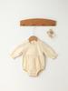 Newborn Girl's Long-Sleeve Cotton Jumpsuit for Summer