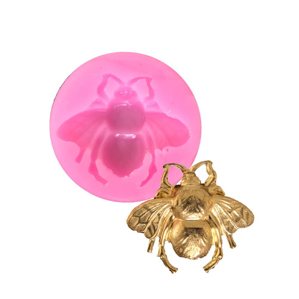 Bee Cake Food-grade Silicone Clay Sugarcraft Mold DIY Fondant Baking Decor Mould
