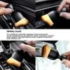 1/2/4pcs Car Interior Cleaning Detaling Brush Air Conditioner Air Outlet Cleaning Brush Car Brush Car Crevice Dust Removal Brush