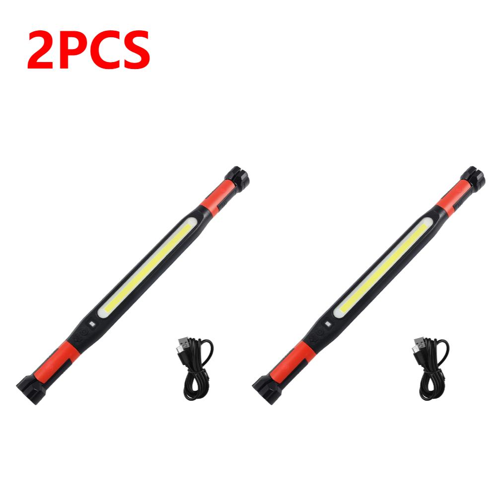 700LM Super Bright Magnetic Work Light Built-in Rechargeable Battery Underhood Work Lamp Bar For Car Repair Outdoor lighting