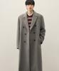 Draw Fit Premier Pure Wool Robe Double Coat [Melange Taupe]