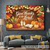 2D Inspirational Christian Thanksgiving Nature Backdrop Cloth