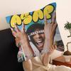 Rapper A-ASAP R-Rocky Pillow Covers Cartoon Sofa Decorative Home Double-sided Printing Short Plush Cute Cushion Cover