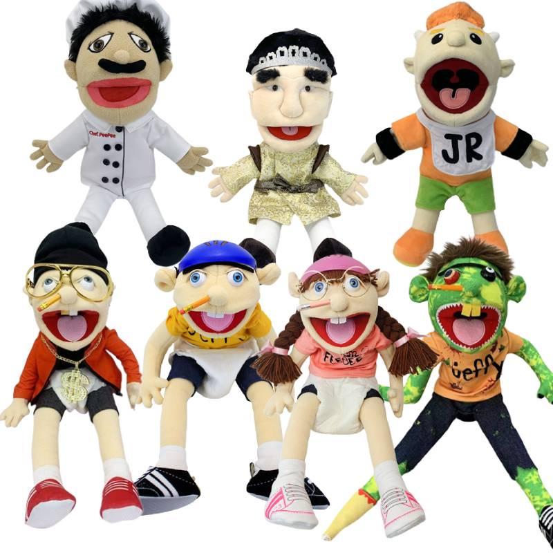 Jeffy Junior Chef Zhu Cartoon Plush Toy For Parent-child Interaction