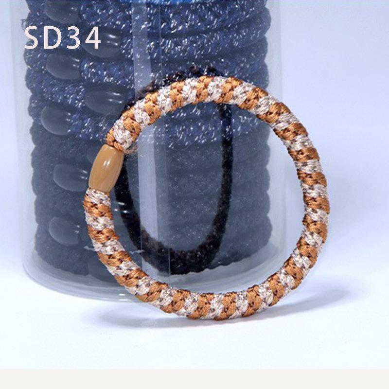 High-Elasticity Durable Hair Ties: Stylish Hair Ropes for Women