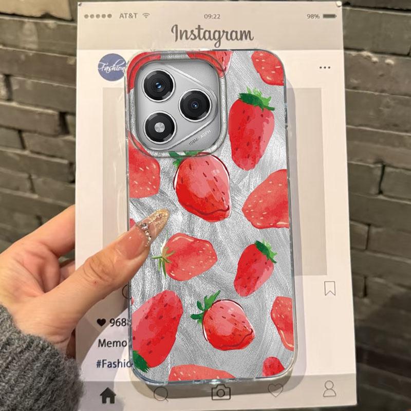 Summer Red Fruit Girls Women Case For Honor 400 Pro X9c Magic7 Magic6 200 Lite Smart X9a X8a X8b X8c X7c X6c X8 90 Fundas Cover
