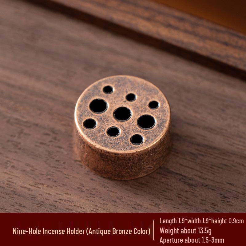 Kodo Multi-Hole Gourd & Water Drop Incense Holders: Turtle, Zen Lotus, Dragon Soaring Designs