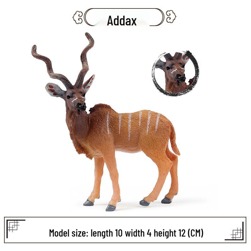 Children's Cognitive Animal Model Toy - Donkey Foal & Zebra Ornament