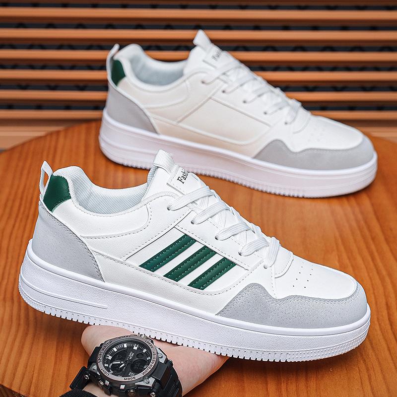 Little White Shoes Men's Youth Sports Versatile Board Shoes Trend Board Shoes Casual Men's Shoes Students