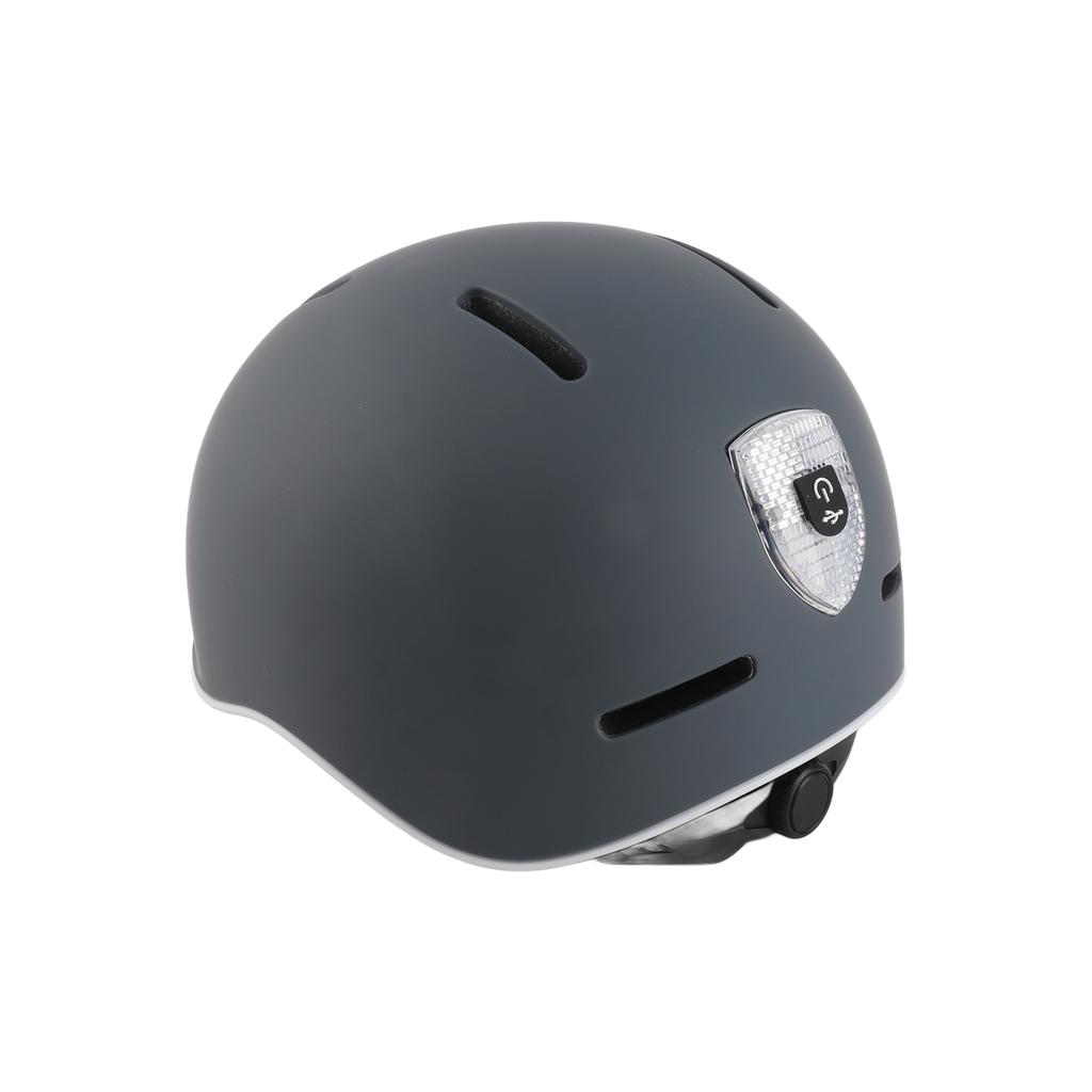 Lightweight Cycling Helmet Breathable Night Riding Mountain Bike Safety Hat with Warning Light