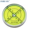 Level 6010 High Precision Magnetic Round Spirit Bubble - 15 Arcseconds Portable Horizontal Level