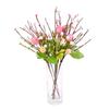 Easter Artificial Flowers Easter Decorations Painted Bird Eggs Faux Plants DIY Room & Table Decorations
