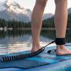 10FT 5.5 MM Paddle Board Leash Strong Cord Surfboard Foot Leash 360 Degree Rotating Design for Swivels Inflatable Longboard