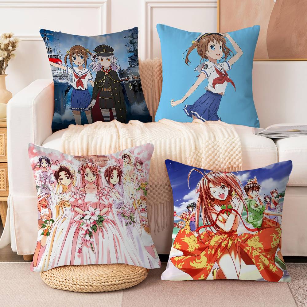 Anime T-The Rising of the Shield Hero Personalized Pillow Dust Cover Bedroom Party Decoration Pillowcase Birthday Gift