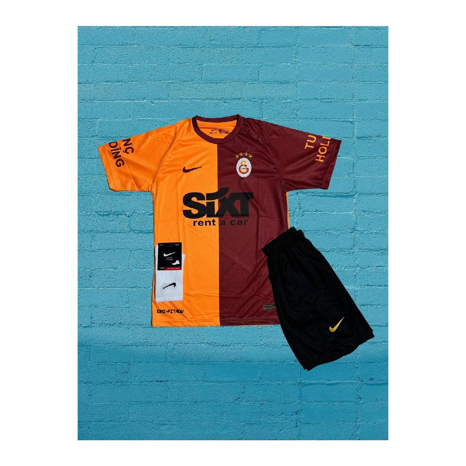 

Galaatasaray_zaaniiolo Yellow Red Kids Football Jersey 3 Pieces 3-4 Yaş