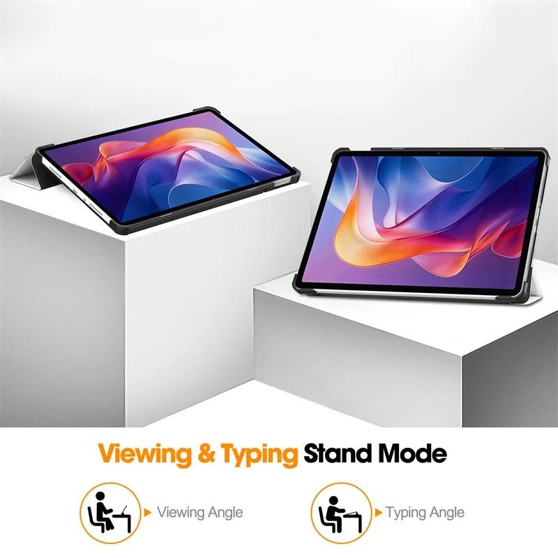 Folding Funda For Redmi Pad 2 2025 Cover 11 For Xiaomi Redmi Pad 2 Case 11 inch Tablet Protective PU Leather Magnetic Funda