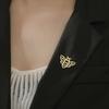 Stainless Steel Cute Honeybee Brooch Pins for Women Cute Insect Bee Suit Collar Badges Jewelry Birthday Gift New In 2026