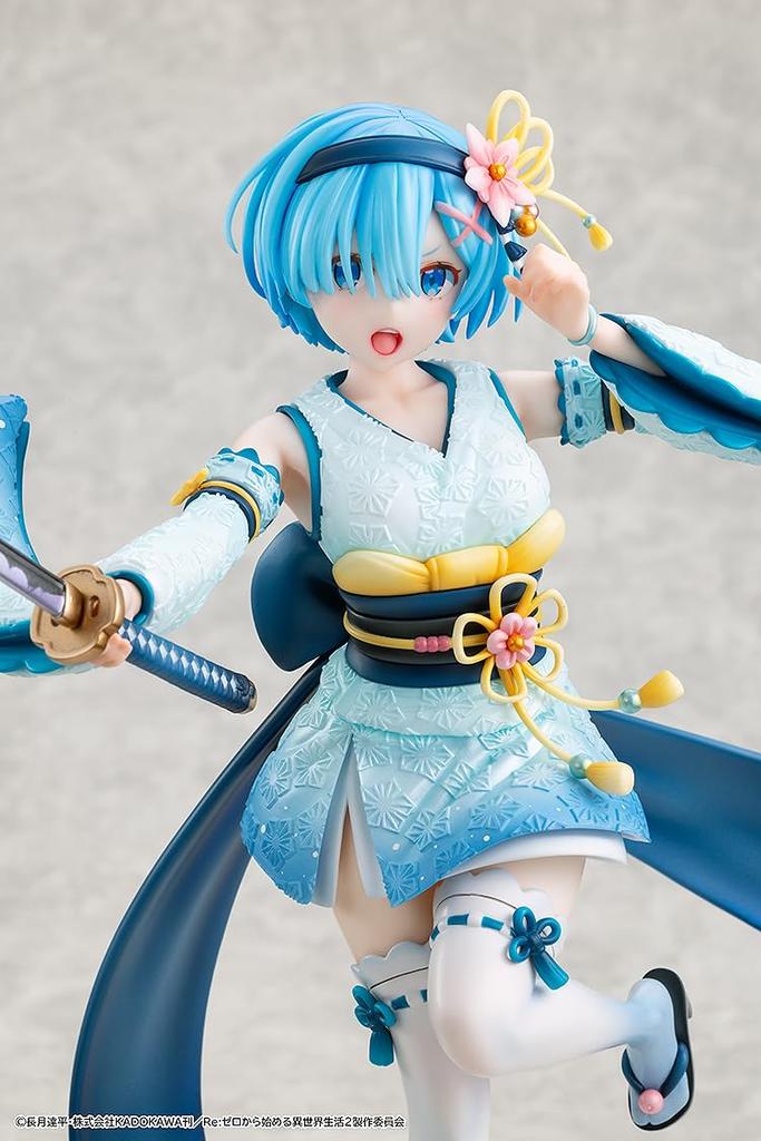 Kadokawa KDcolle Life In Another Rem Battle Attire Scale Plastic Figure [KADOKAWA] ReZERO -Starting World- Ver. 1/7 Pre-painted